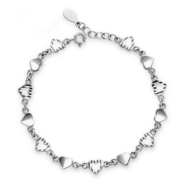 Unieke Trens Sieraden 925 Sterling Zilver Horseshoe Trens Armband