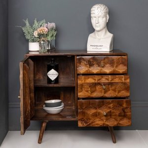 Beautiful Design Cabinet <b>Sideboard</b> Modern Elegant Style Durable Wooden Storage Furniture <b>for</b> Home Living Room Bedroom <b>Kitchen</b> - Product Image 2