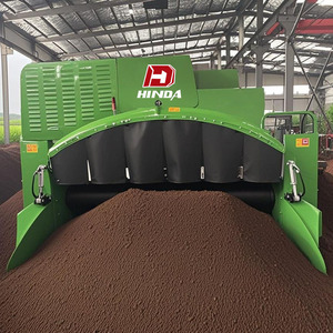 Compostador de residuos de setas | Motor diésel sobre orugas de 3m M30A 60t/día de salida - Product Image 4