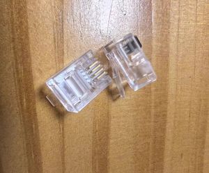 Nhà Máy Giá 6P4C 4p4c RJ11 RJ9 điện thoại cuộc gọi điện thoại dây kết nối <span class=keywords><strong>Modular</strong></span> cắm RJ11 RJ9 kết nối - Product Image 6