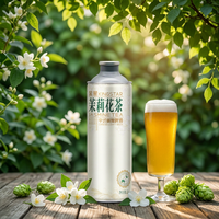 Kingstar Jasmine Chinesisches Craft-Bier Fermentiertes Ale Hohe Qualität 4,1% ABV Alkoholisches Getränk 1L Flasche/Dose Pasteurisiert Kräuter-Gewürz-Bier