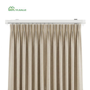 YIJIALE Source Factory Tringle à <span class=keywords><strong>rideaux</strong></span> moderne et minimaliste de 73,2 pouces, réglable, <span class=keywords><strong>sur</strong></span> <span class=keywords><strong>rail</strong></span>, <span class=keywords><strong>sur</strong></span> mesure, pour fenêtre - Product Image 1