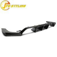 Diffuseur arrière en carbone sec style V pour BMW M3 F80 M4 F82 F83, kit carrosserie en carbone véritable pour pare-chocs arrière