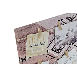 MARCO DE FOTOS DE LINO 50.5x3.5x70cm ETNICO MARRÓN - Product Image 2