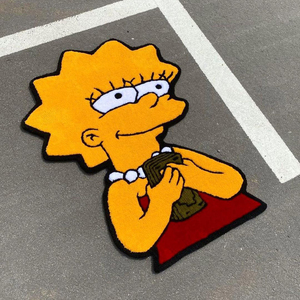 <span class=keywords><strong>Tapis</strong></span> et <span class=keywords><strong>tapis</strong></span> en acrylique touffetés faits à la main de conception d'anime en forme de Simpsons de taille personnalisée pour de - Product Image 2