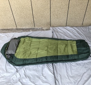 Kantong Tidur Mummy, Kantong Tidur untuk 3 Musim, Hangat & Tahan Dingin untuk Berkemah, Kantong Tidur Ringan untuk Backpacking dengan Comp - Product Image 2