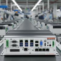 Ordinateur industriel embarqué pour véhicule, fabriqué par IPC Manufacturer, avec processeur Core I7/i5/i3, ordinateur de bord embarqué