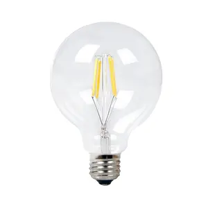 Bombilla Edison retro personalizada al por mayor E27 220V 40W ST64 T10 T45 T185 G80 G95 bombilla incandescente de filamento lámpara Edison