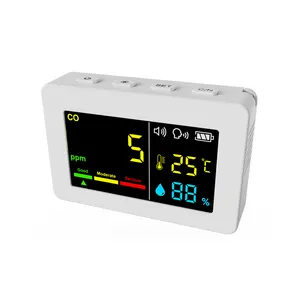CO Alarm pendeteksi karbon monoksida portabel pendeteksi karbon monoksida Alarm CO Alarm keamanan rumah Alarm karbon monoksida