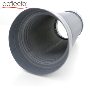 Tuyau d'échappement épaissi pour hotte de cuisine 100MM <span class=keywords><strong>X</strong></span> 4M, conduit d'air en PE pour cuisine, tuyau d'aération gris - Product Image 4