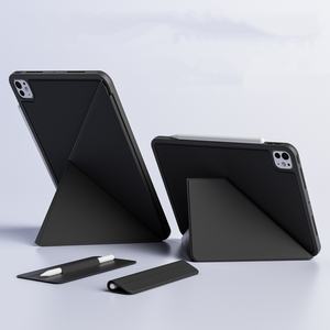 Funda Protectora de Cuero PU con Marco Suave para Tablet, con Soporte para Lápiz, Función de Activación/Suspensión Automática, Funda Completa para <span class=keywords><strong>iPad</strong></span> 10.ª <span class=keywords><strong>Gen</strong></span>, <span class=keywords><strong>11</strong></span>.ª <span class=keywords><strong>Gen</strong></span>, <span class=keywords><strong>Pro</strong></span> <span class=keywords><strong>2</strong></span>, 3, 4 - Product Image 2