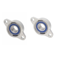 SKFL004 SKFL005 SKFL006 RVS Flenslager 20mm 25mm 30mm 2-bouts flens P6 Precisie Lange levensduur Duurzaam Laag geluidsniveau voor