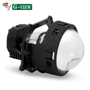 Lentille de projecteur LED Gview super lumineuse G17 3 pouces phare LED 110W feux de croisement 110W feux de route projecteur LED haute puissance