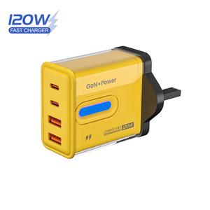带蓝光 LED 灯的 120W AACC 兼容通用旅行充电器，支持快速充电 12V <span class=keywords><strong>3A</strong></span>，适用于 <span class=keywords><strong>Android</strong></span> 智能手机 - Product Image 5