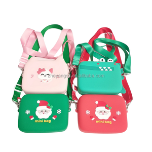 <strong>Green</strong> Dinosaur Mini Safe Adjustable Shoulder Strap Store Small Objects Silicon <strong>Camera</strong> <strong>Bag</strong> for Kids - Product Image 4