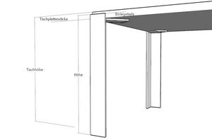 Pieds de table en fonte industrielle moderne et robuste pour la cuisine et l'hôtellerie - Product Image 4
