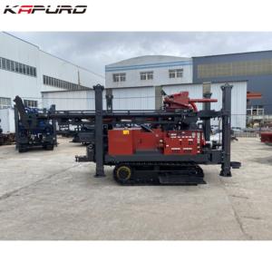 Depth 200m Bohr anlage für den Wasser brunnen abbau auf der hydraulischen Mini-Bohrloch bohrmaschine von Crawler - Product Image 5
