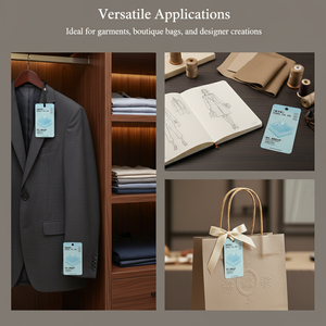 Custom-Printed Coated Paper Hangtags & <b>Sock</b> Hangtags: Fast Shipping & Factory Wholesale - Product Image 2