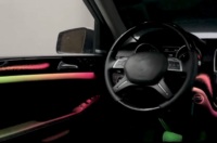 Kit d'éclairage d'ambiance LED W166 pour Mercedes Benz GLE GLS GL ML W166, bande décorative intérieure en fibre de carbone, accessoires d'ambiance