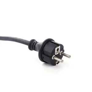 Alta Qualidade CCC, Certificação CE Europeu 3 pinos Plug Isolamento Soquete Conector Cabo De Alimentação 10A/16A AC Power Pode Ser Personalizar