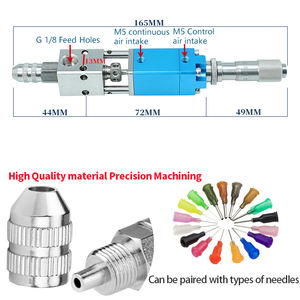 BZY-21B valvola di erogazione della colla di regolazione micrometro piccola valvola di erogazione per vari adesivi - Product Image 3
