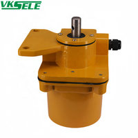 VKSELE 60-12F 200PPR Sensor Kecepatan dengan Proteksi untuk Skala Sabuk Kecepatan Ultra Rendah 3~30 RPM dengan Paduan Aluminium IP65