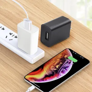 Mobile Phone Smart Devices Chargers 5w 10w 5V 1A 5V 2A Ac Dc Power Supply USB US Plug Adapter Wall Charger Adapters