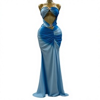 Robe de soirée en polyester et dentelle pour femme, vente chaude, liquidation mixte, expédition aléatoire, vêtements en gros OEM