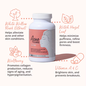 Sıcak satış Anti akne kapsülleri cilt bakımı takviyesi akne temiz kapsül vitamin akne kapsülleri içerir - Product Image 5