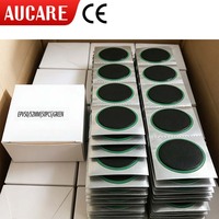 Kit Completo de Reparación de Neumáticos, Parche Frío de Goma Multitamaño de 30-75 mm para Plantas de Recauchutado de Neumáticos