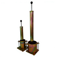 Juego de Compactador y Molde Proctor para Suelo, Estándar EN, Prueba CBR, Compactador de Suelo de 2.5 kg para Prueba Proctor