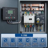 Contrôleur ATS YUYE pour commutateur de transfert automatique, IP55, RS485, MODBUS, pour groupe électrogène, armoire de distribution, CE, CCC, OEM, ODM