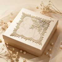En gros, Applique florale en dentelle carrée ornée de strass et de broderie dorée sur tissu maillé, pour robe de mariée, robe de soirée et accessoire de chapeau