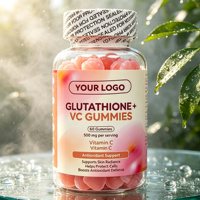 Complément Beauté Unifiant le Teint Antioxydant Soutien Immunitaire Marque Privée OEM ODM Gommes au Glutathion et Vitamine C