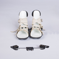Attelle de rééducation de la cheville pour la correction des déformations de l'orteil enroulé vers l'intérieur et vers l'extérieur chez les enfants, tige MD, orthèses orthopédiques pour nourrissons (CE)
