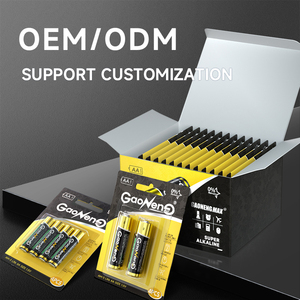 1.5V <span class=keywords><strong>AA</strong></span> pile alcaline sèche Aaa <span class=keywords><strong>Am3</strong></span> <span class=keywords><strong>LR6</strong></span> motif cylindrique primaire pour jouets télécommandés certifiés RoHS emballés dans un blister - Product Image 4