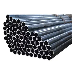 Customizable Seamless Galvanized Round Steel Pipe ASTM A106 Sch 80 ERW GI Tube