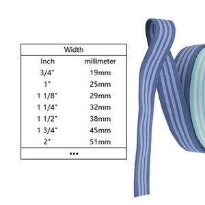 Bande élastique personnalisée en jacquard pour sous-vêtements, ceinture en tissu recyclé, type Y, ouverture latérale, nylon pour femme, ceinture plate élastique - Product Image 3