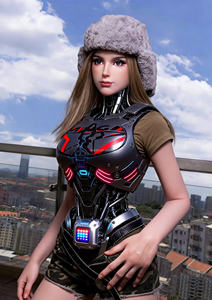 <span class=keywords><strong>Robot</strong></span> Compagnon en Silicone Personnalisable - Peau, Taille et Détails du Visage au Choix pour une Interaction Émotionnelle - Vente Flash - Product Image 4