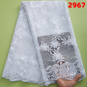 <span class=keywords><strong>Tissu</strong></span> en dentelle africaine 2021 de haute qualité, dentelle nigériane française en maille, fournisseurs de tissus pas chers, <span class=keywords><strong>tissu</strong></span> en tulle brodé 2967 - Product Image 3