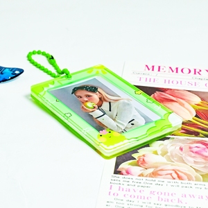 Làm cho thiết kế của riêng bạn tùy chỉnh Acrylic photocard chủ Anime Keychains ảnh quyến rũ - Product Image 5