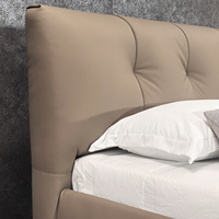 Cama Doble de Lujo Estilo Europeo, Diseño Moderno, Tamaños Queen, King y Full, Cómoda, Duradera, con Función de Masaje, Sofá Cama para Niños