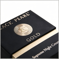 Boîte cadeau de luxe en carton rigide avec couvercle supérieur, logo de la marque en feuille d'or, boîtes de luxe pour vêtements, pour l'emballage