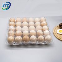 Barquette à œufs en blister PET avec couvercle séparé, fabrication directe, qualité alimentaire, empilable, antichoc, OEM ODM, impression personnalisée, emballage pour œufs