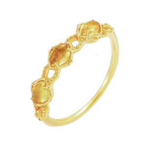 <span class=keywords><strong>Anello</strong></span> alla Moda in <span class=keywords><strong>Argento</strong></span> Sterling 925 Placcato Oro con Gemme: Topazio, Granato, Turchese, Spinello, <span class=keywords><strong>Ambra</strong></span> - Product Image 3