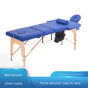 Портативный искусственная кожа салон красоты спа массажный стол пользовательский цвет регулируемый ресницы для наращивания лица кровать - Product Image 3