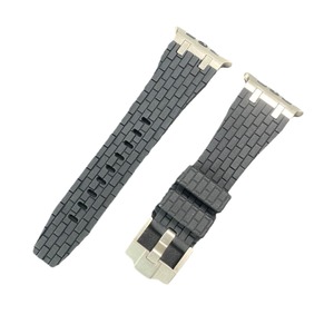 Gran oferta de correa de reloj de silicona resistente al agua para <span class=keywords><strong>Iwatch</strong></span> Ultra <span class=keywords><strong>8</strong></span> 7 6 SE reemplazos de correa de goma suave para reloj inteligente 42 44 45 49MM - Product Image 4