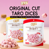 Dés de Taro Sous Vide à Basse Température – Snacks Chinois Très Vendus, Non Soufflés, Saveur Sel et Poivre