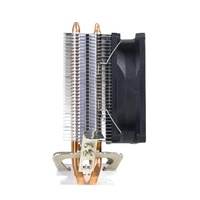 Meilleur achat Mini tour de refroidissement CPU LGA 1700 Boîtier d'ordinateur de bureau avec ventilateurs à caloduc en cuivre et aluminium LED et refroidissement