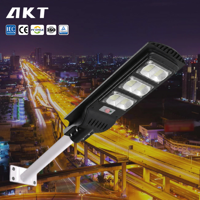 Waterproof Road Light 30W 60W 90W 120W 150W ABS High Lumens Remote Control Split Outdoor Led Solar Street Light